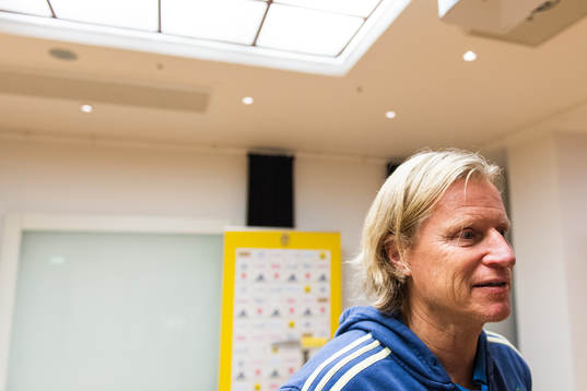 Team Manager Stefan Pettersson of the Swedish national