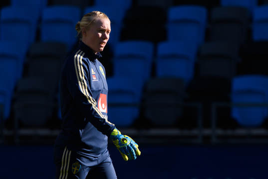 Sveriges målvakt Hedvig Lindahl