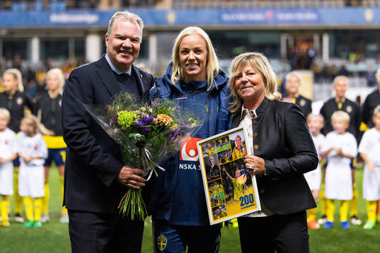 Karl-Erik Nilsson, president of the Swedish Football