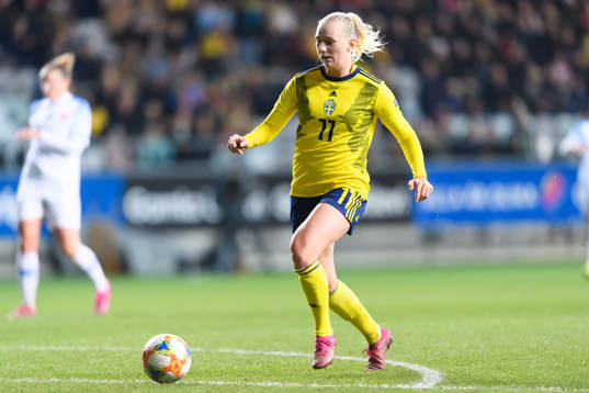 Stina Blackstenius of Sweden