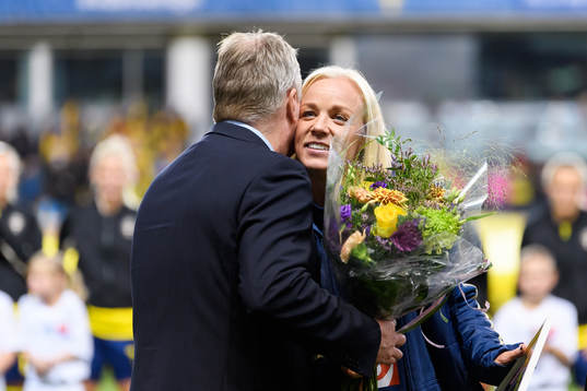 Karl-Erik Nilsson, president of the Swedish Football