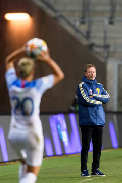 Head coach Peter Gerhardsson of Sweden