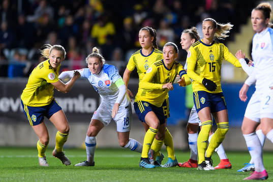 Magdalena Eriksson of Sweden, Dominika Skorvankova of