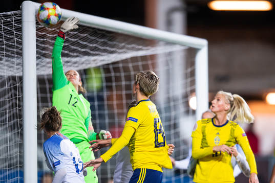 Lina Hurtig and Sofia Jakobsson sees Kosovare Asllani of