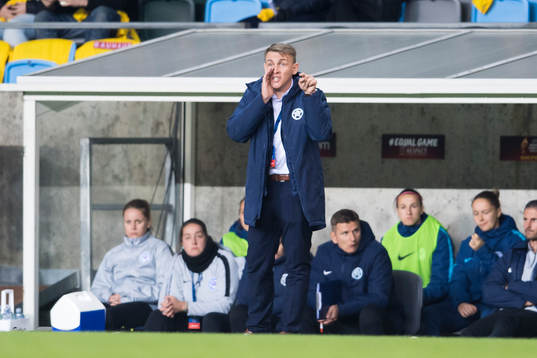 Head coach Peter Kopun of Slovakia