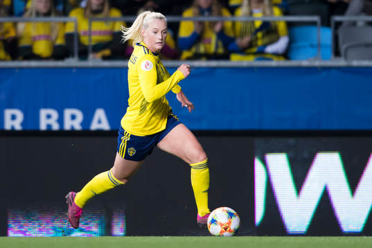 Stina Blackstenius of Sweden