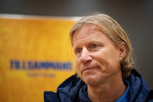 Team manager Stefan Pettersson of the Swedish national