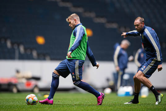 Riccardo Gagliolo and Andreas Granqvist of the Swedish