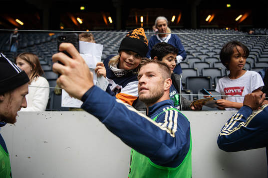Riccardo Gagliolo of the Swedish national football team