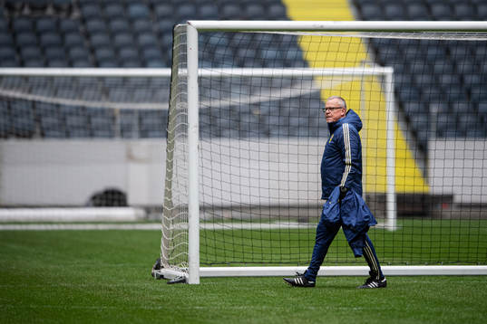 Head coach Janne Andersson of the Swedish national football