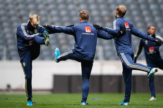 Emil Forsberg of the Swedish national football team
