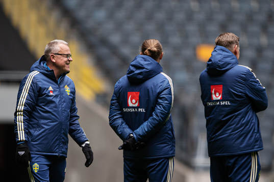 Head coach Janne Andersson of the Swedish national football