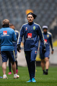 Emil Forsberg of the Swedish national football team