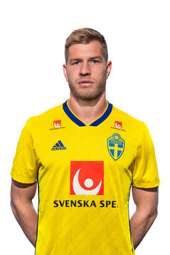 Riccardo Gagliolo of the Swedish national football team