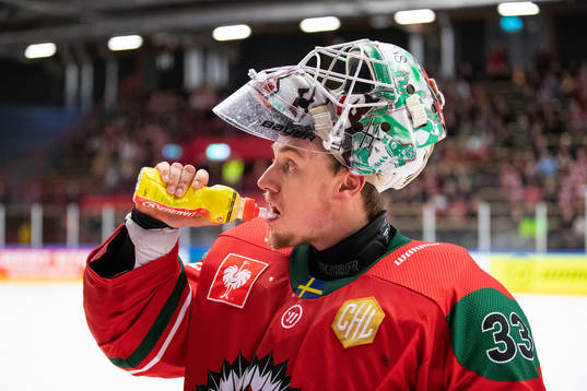 goalkeeper Johan Mattsson of Frölunda