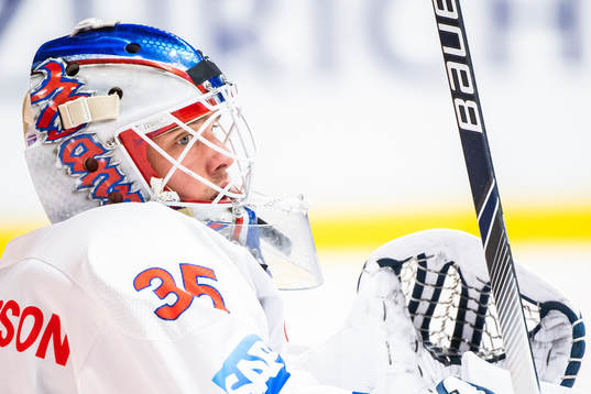 Goalkeeper Johan Gustafsson of Djurgården