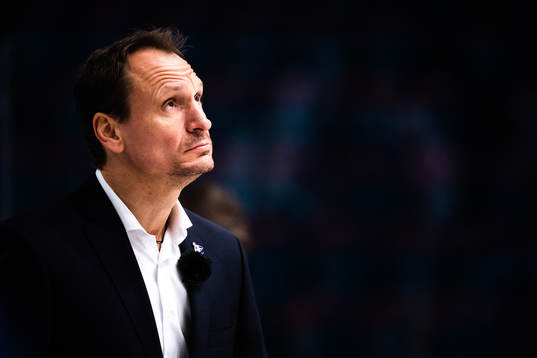 Pavel Gross, head coach of Adler Mannheim