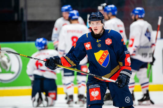 Erik Walli-Walterholm of Djurgården looks dejected