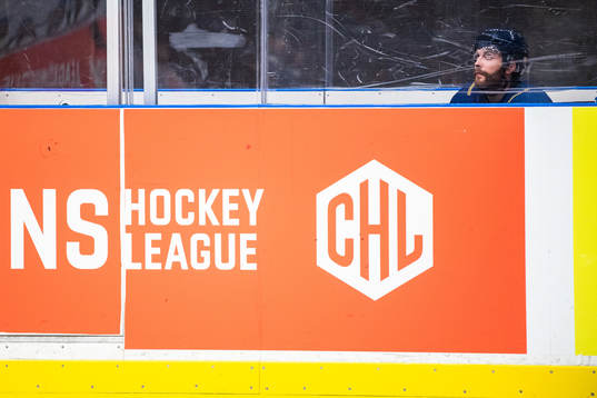 Mattias Guter of Djurgården in the penalty box