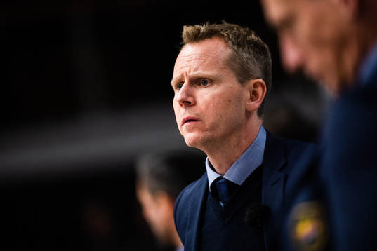 Head coach Robert Ohlsson of Djurgården
