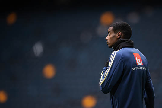 Bläddra bland fler bilder av Football, UEFA Euro Qualifier, Sweden, training