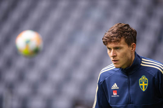Victor Nilsson Lindelöf of the Swedish national football