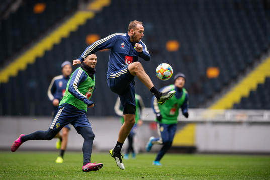 Andreas Granqvist of the Swedish national football team