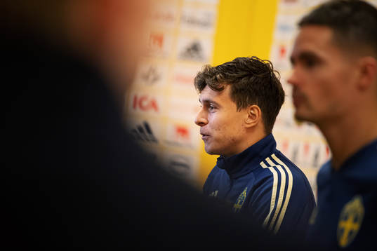 Victor Nilsson Lindelöf of the Swedish national football