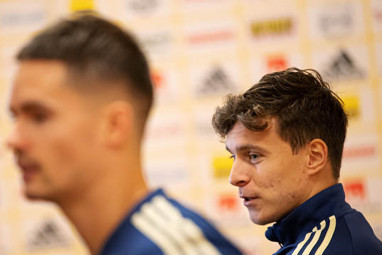 Victor Nilsson Lindelöf of the Swedish national football