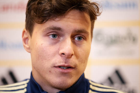 Victor Nilsson Lindelöf of the Swedish national football