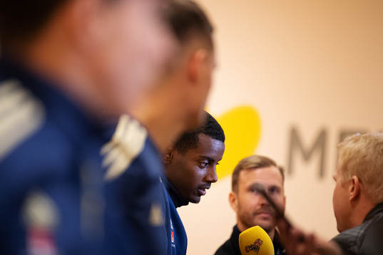 Alexander Isak of the Swedish national football team