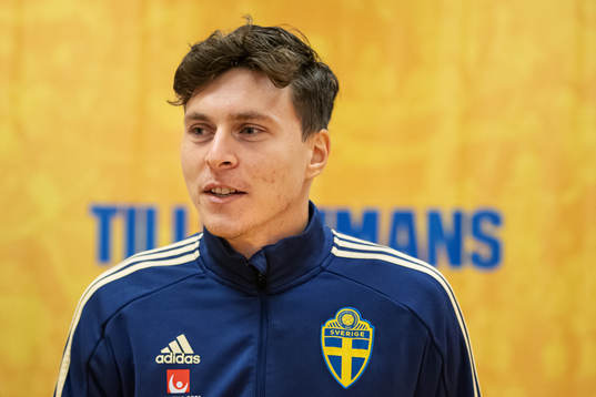 Victor Nilsson Lindelöf of the Swedish national football