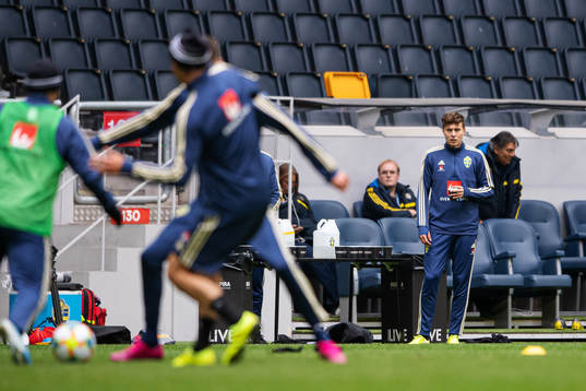 Victor Nilsson Lindelöf of the Swedish national football