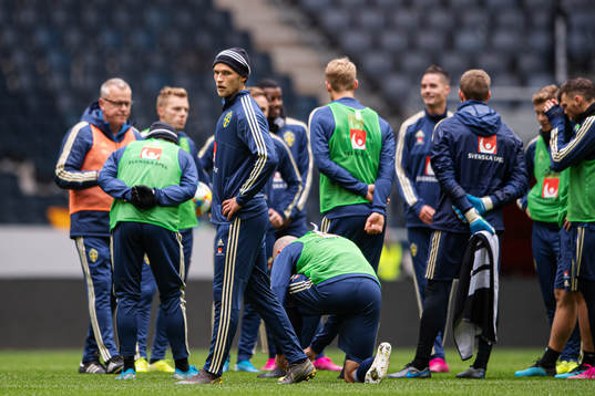 Sebastian Andersson of the Swedish national football team