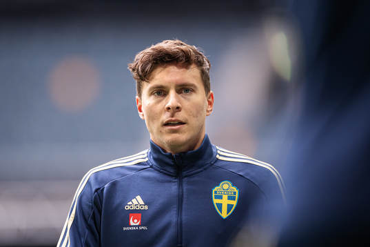 Victor Nilsson Lindelöf of the Swedish national football