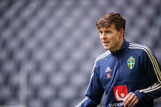 Victor Nilsson Lindelöf of the Swedish national football