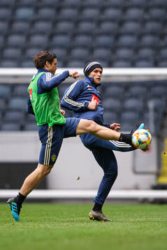 Gustav Svensson and Sebastian Andersson of the Swedish