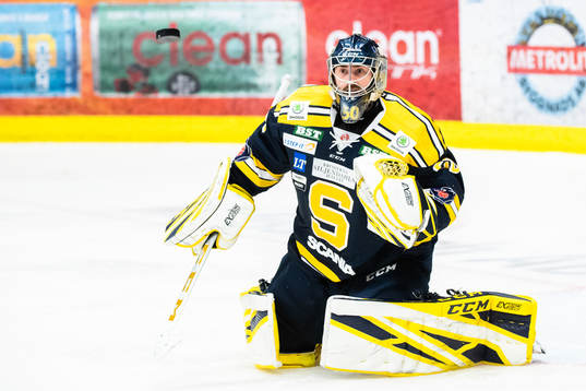 Södertäljes målvakt Alexander Sahlin