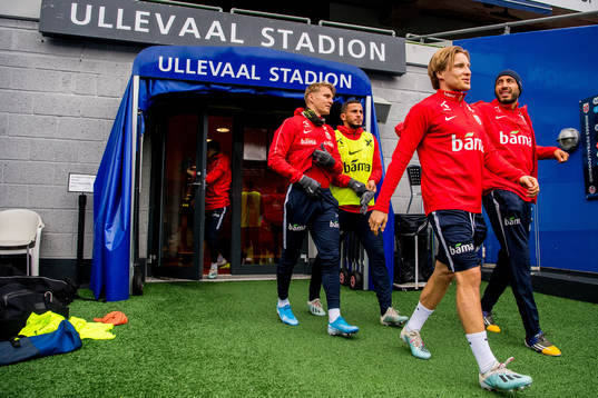 Martin Ødegaard, Omar Elabdellaoui, Jonas Svensson and
