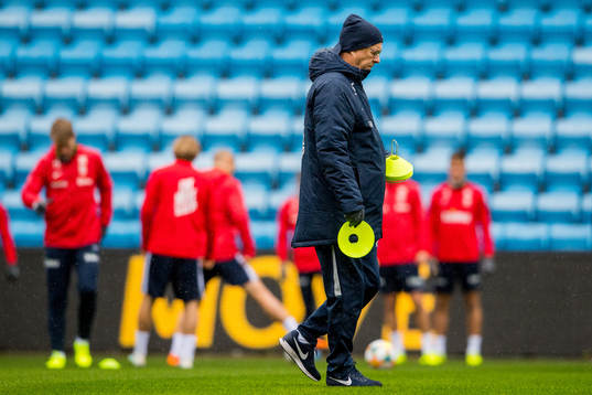 Lars Lagerbäck, head coach of Norway