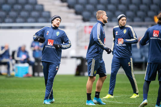 Emil Forsberg of the Swedish national football team
