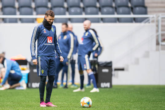 Marcus Berg of the Swedish national football team