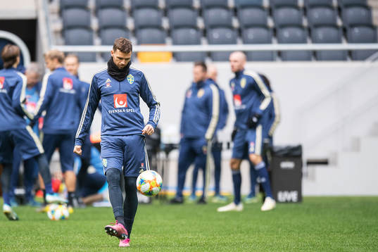 Marcus Berg of the Swedish national football team