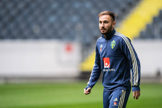 Muamer Tankovic of the Swedish national football team