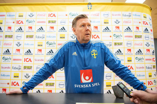 Assistant coach Peter Wettergren of the Swedish national