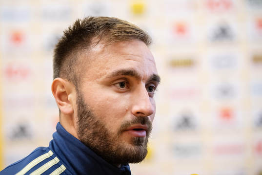 Muamer Tankovic of the Swedish national football team
