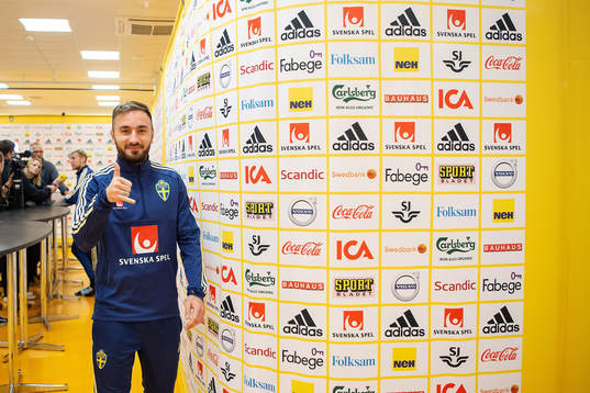 Muamer Tankovic of the Swedish national football team