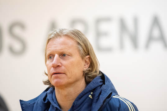 Team manager Stefan Pettersson of the Swedish national