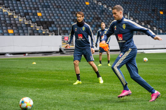 Albin Ekdal of the Swedish national football team