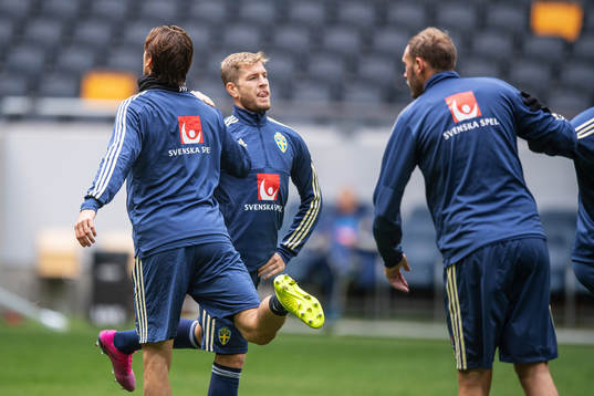 Riccardo Gagliolo of the Swedish national football team